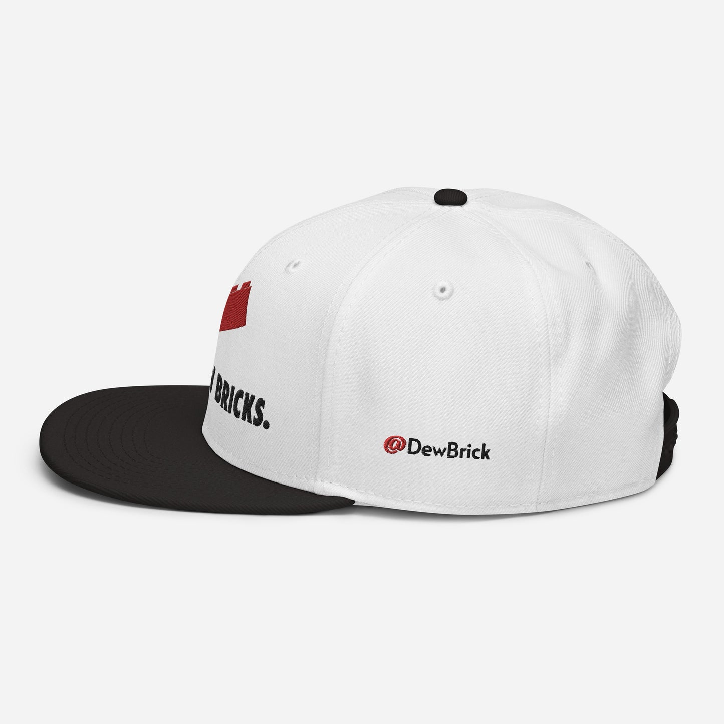 DewBrick Signature Snapback Hat