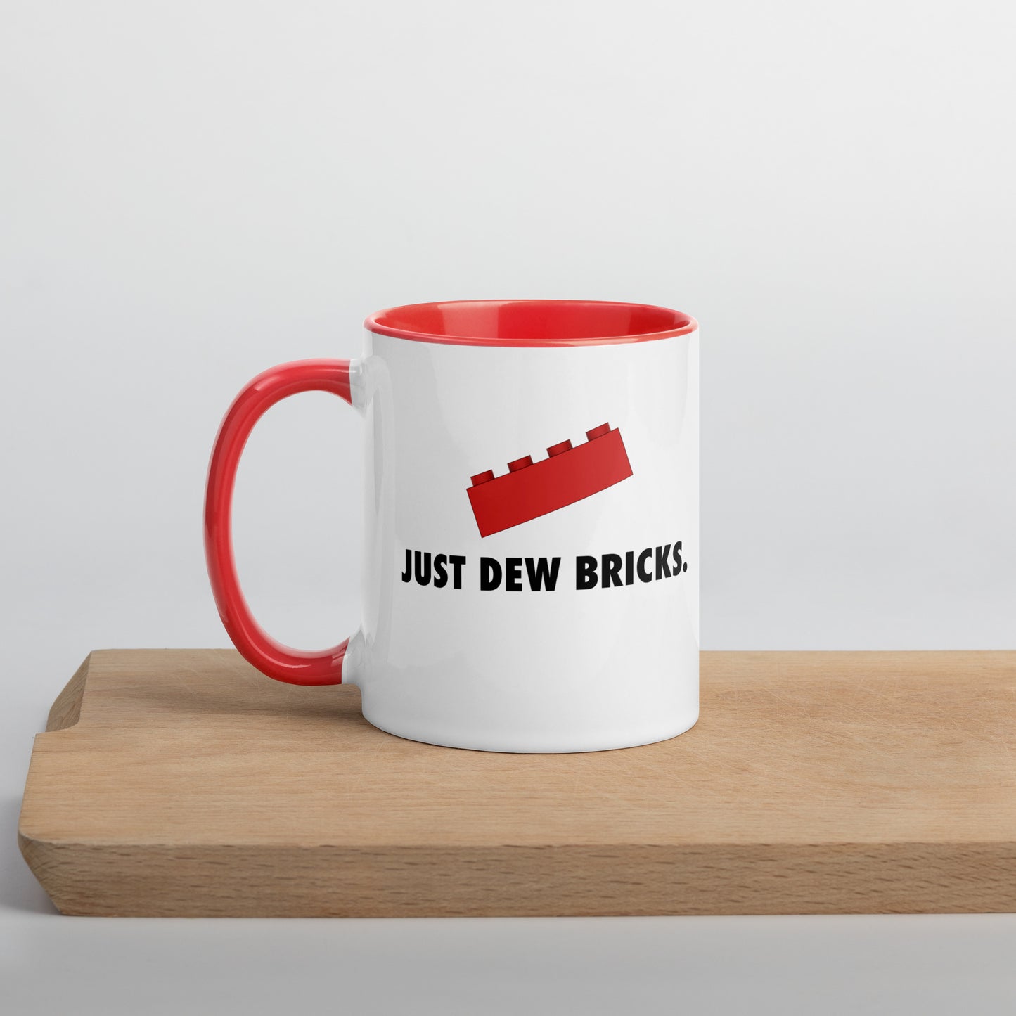Dew Bricks Mug with Color Inside