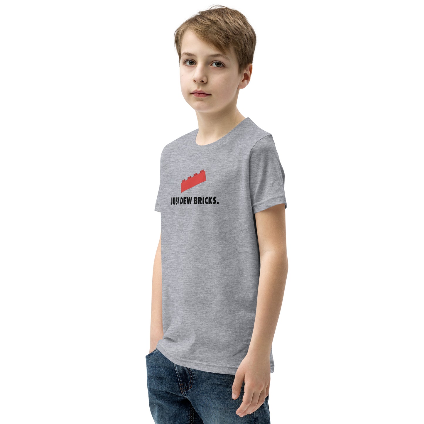 Just Dew Bricks - Youth Short Sleeve T-Shirt